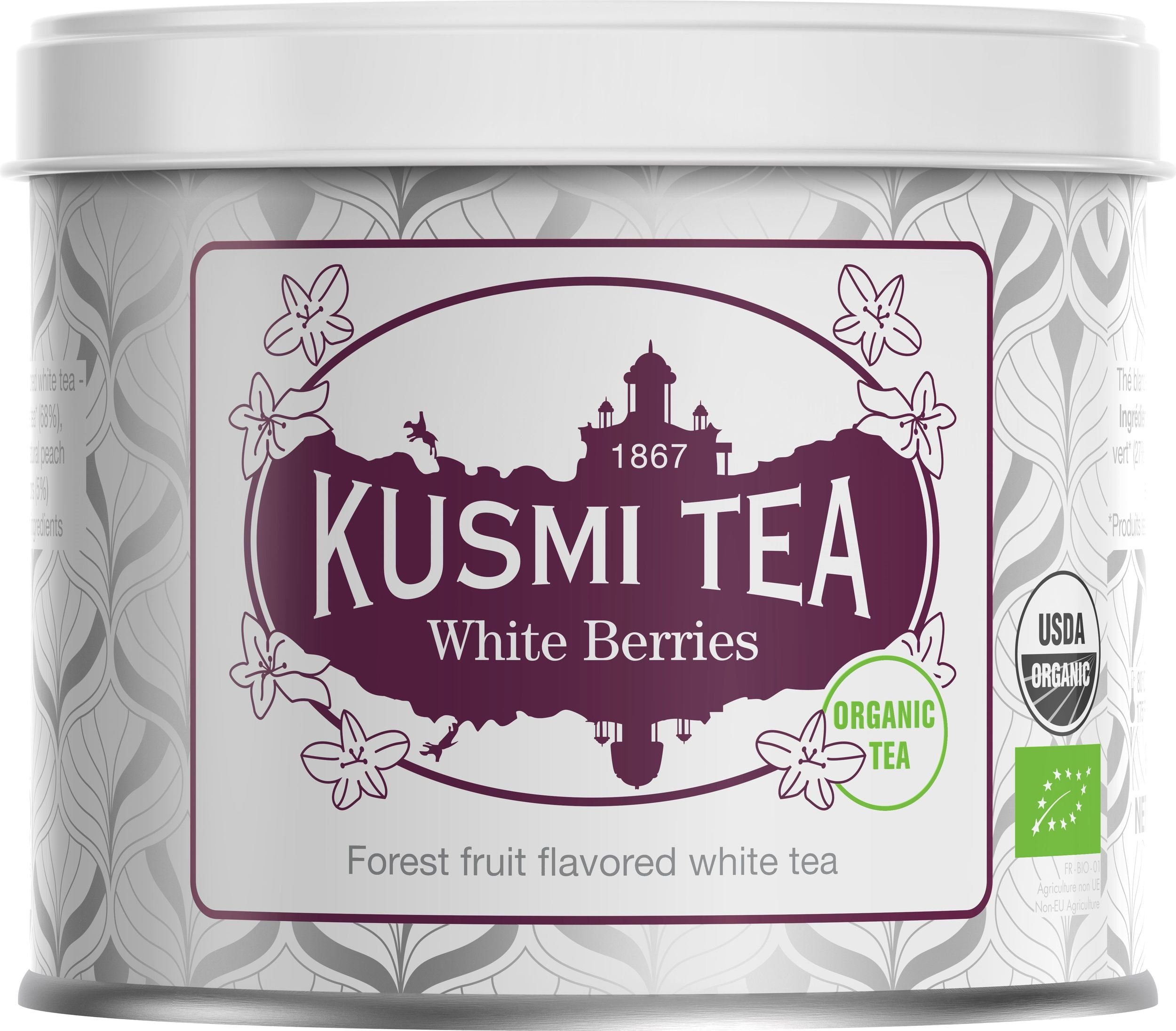 Organic White Berries Weißer Bio-Tee 90 g Dose