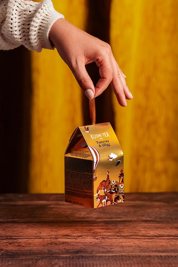 Set de Tés ecológicos Miniaturas Tsarevna & Glögg, dorado