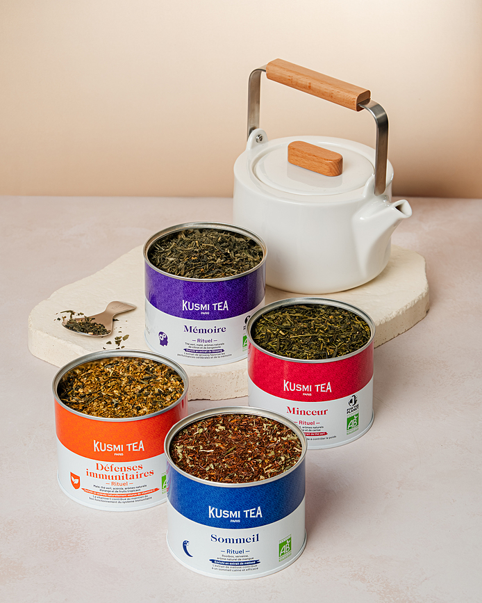 Sleep Ritual Tisane biologique, en sachets de mousseline, Lot de 18