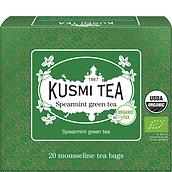 Spearmint Green tea with mint in muslin tea bags 20 pcs