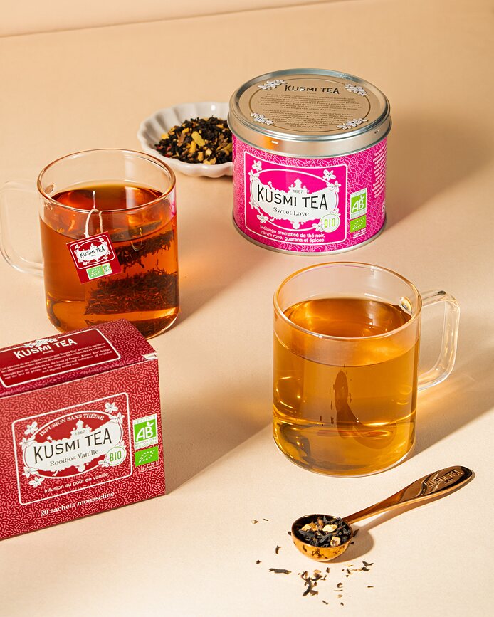 Sweet Love Μαύρο Τσάι βιολογικό, 100 g, σε μεταλλικό κουτί