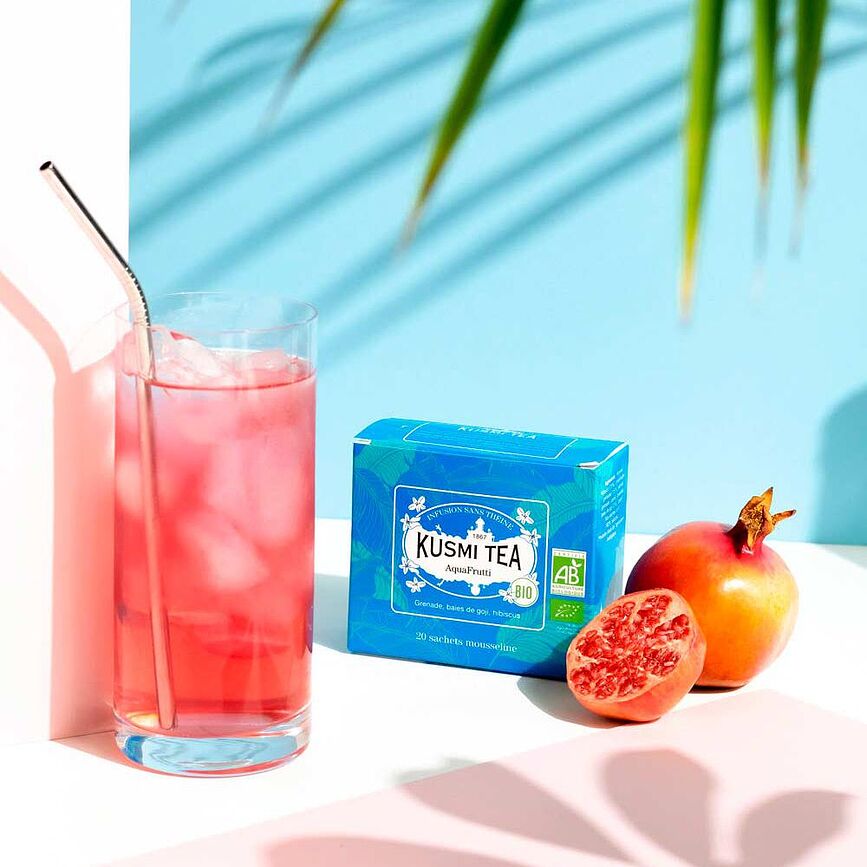 Infusión ecológica AquaFrutti, 20 unidades