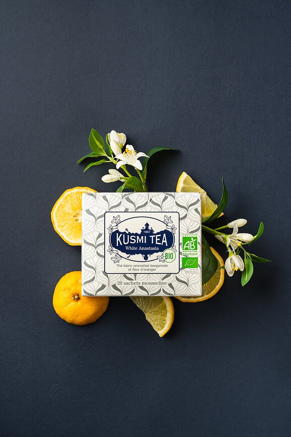 Té Blanco Anastasia, 90 g, en lata