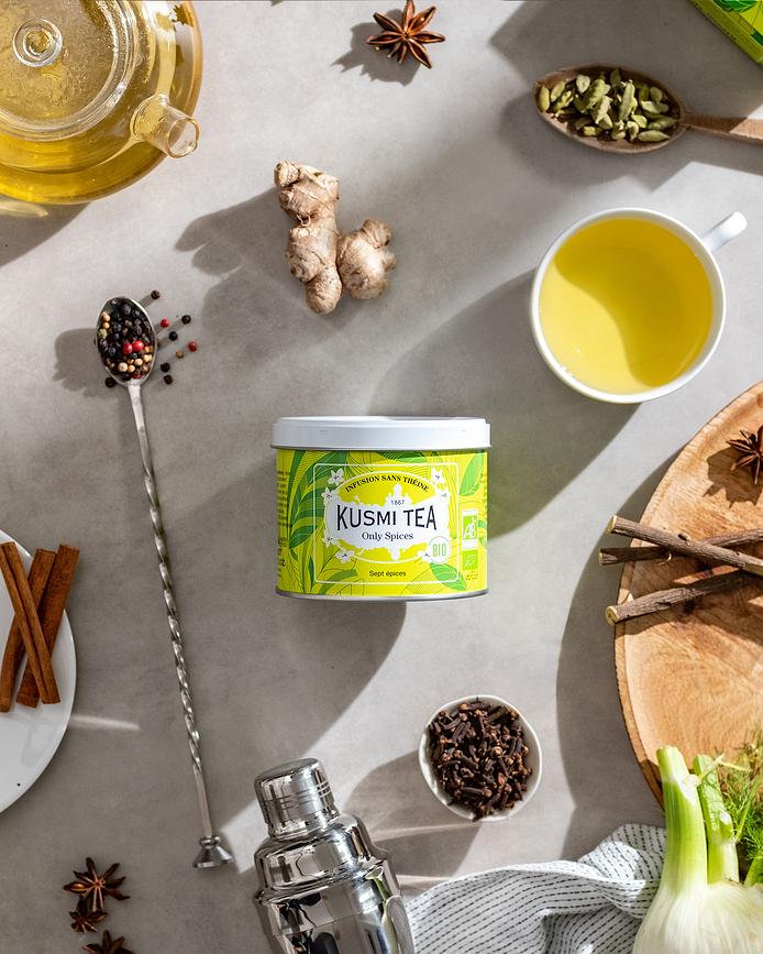 Té ecológico Only Spices, 20 bolsitas