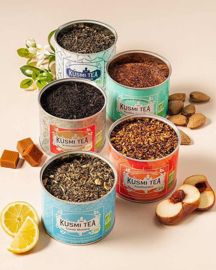 Té negro ecológico St. Petersburg, en lata, 100 g