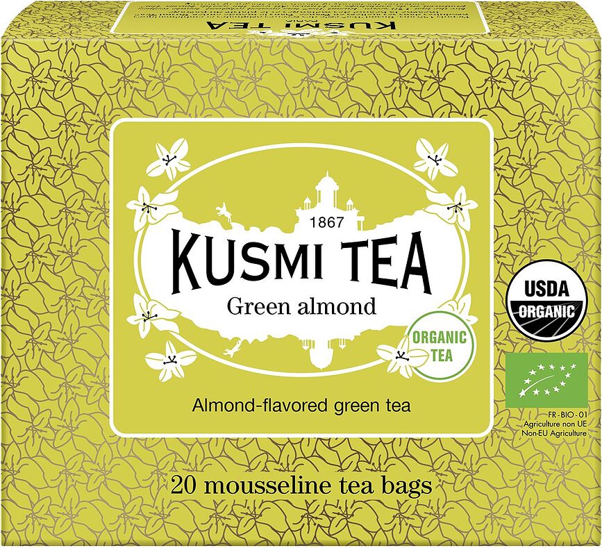 Té verde ecológico Almendra Verde