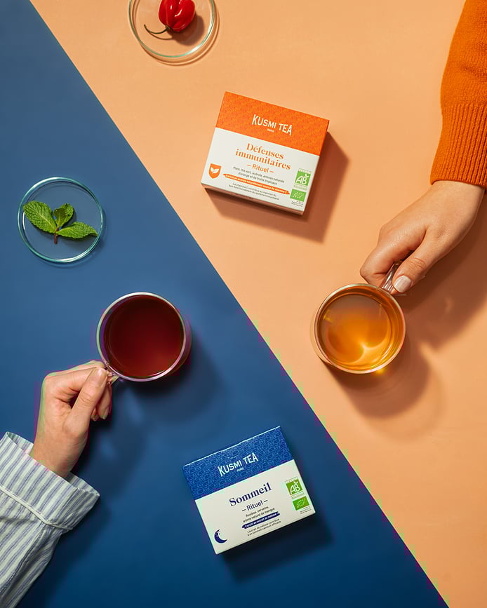 Té Verde ecológico Immune Defense en bolsitas de muselina, 18 unidades