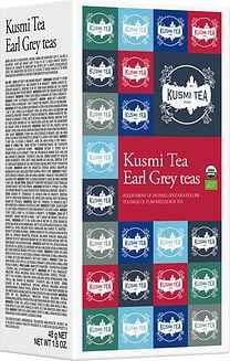 Tējas komplekts Kusmi Earl Grey Bio 24 maisiņi