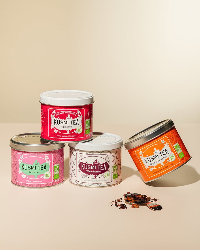 English Breakfast Thé Noir en sachets de mousseline, Lot de 20