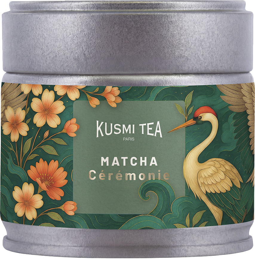 Thé Organic Ceremonial Matcha 30 g, en boîte métallique
