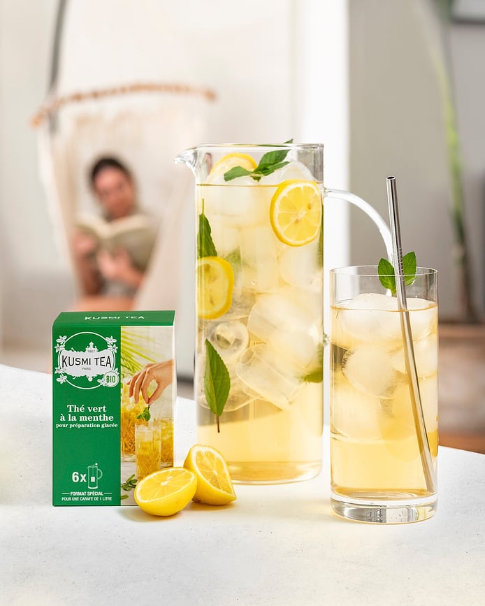 Vert Menthe Čaj organski metvica velike vrećice 6 kom.