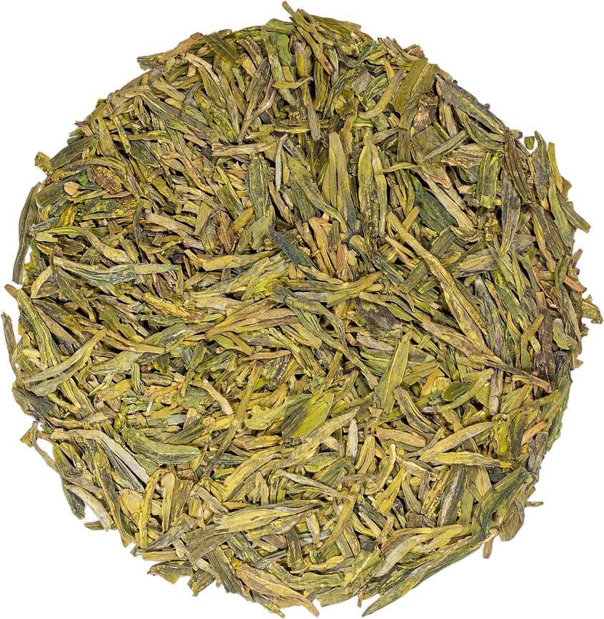 Zaļā tēja Organic Long Jing papildinājums 100 g