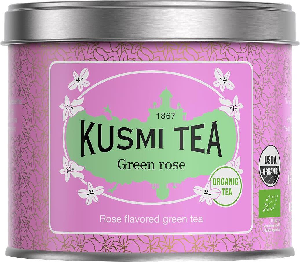 Zaļā tēja Rose skārdene 100 g