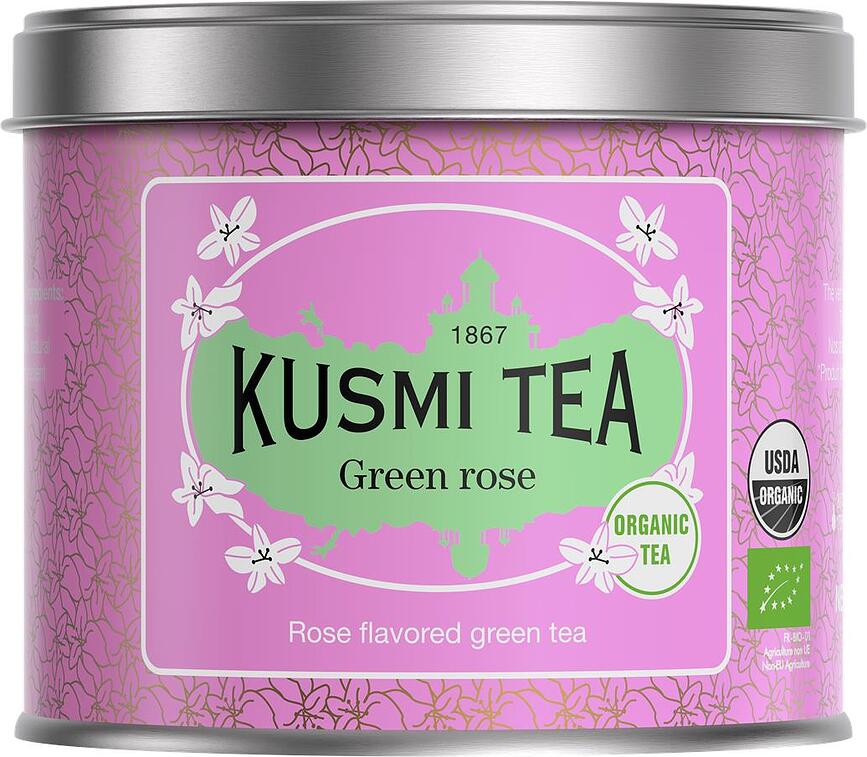 Zaļā tēja Rose skārdene 100 g