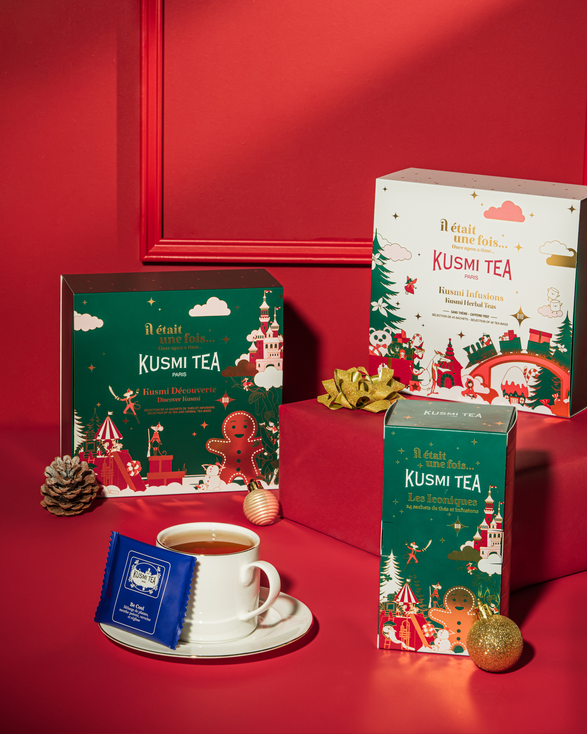 Iconic blends gift set (Organic) - Kusmi Tea