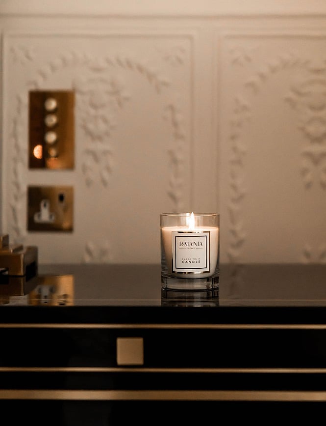 La Mania Home Svijeća Black Tulip mirisna