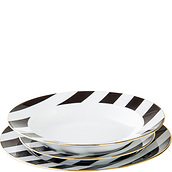 Stripes Tableware for 1 person 3 el.