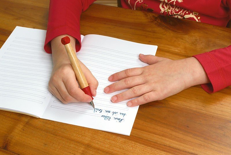 ABC Stylo Plume, bleu