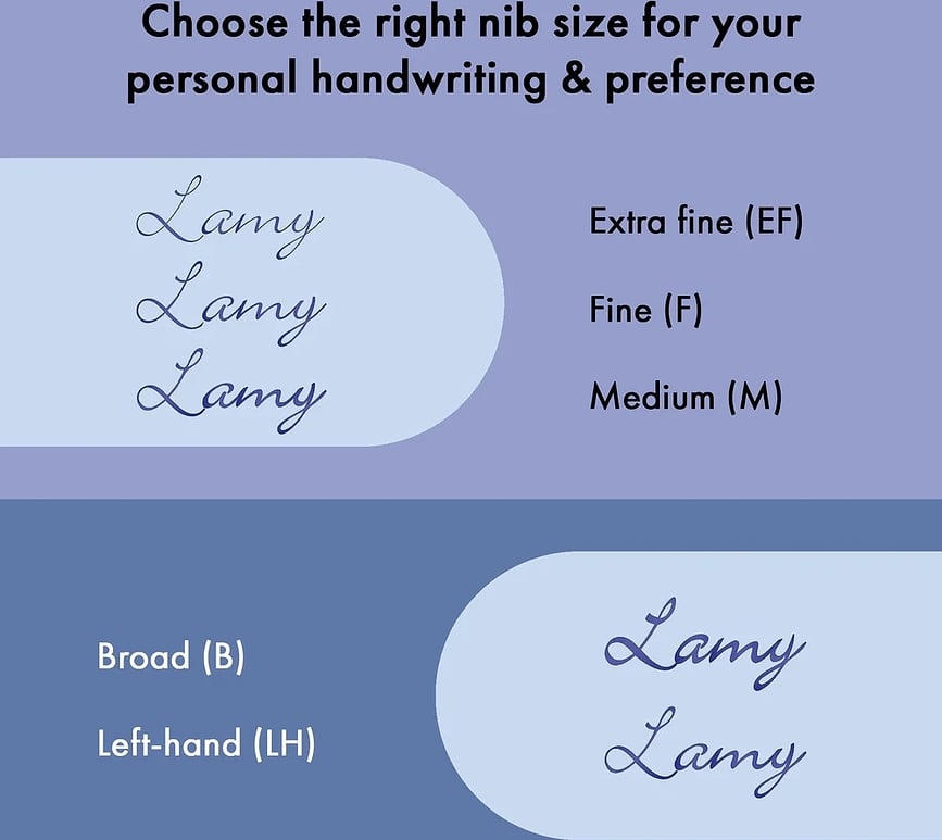 Al-star Stylo-Plume, Plume F, bleu foncé