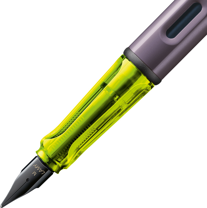 Al-star Stylo Plume, plume M, gris-vert