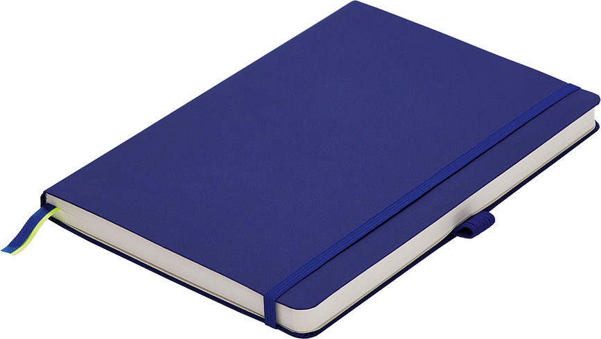 Bog til notater Lamy B4 blå i paperback