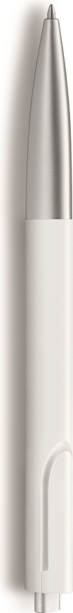 Bolígrafo Noto, blanco y plateado