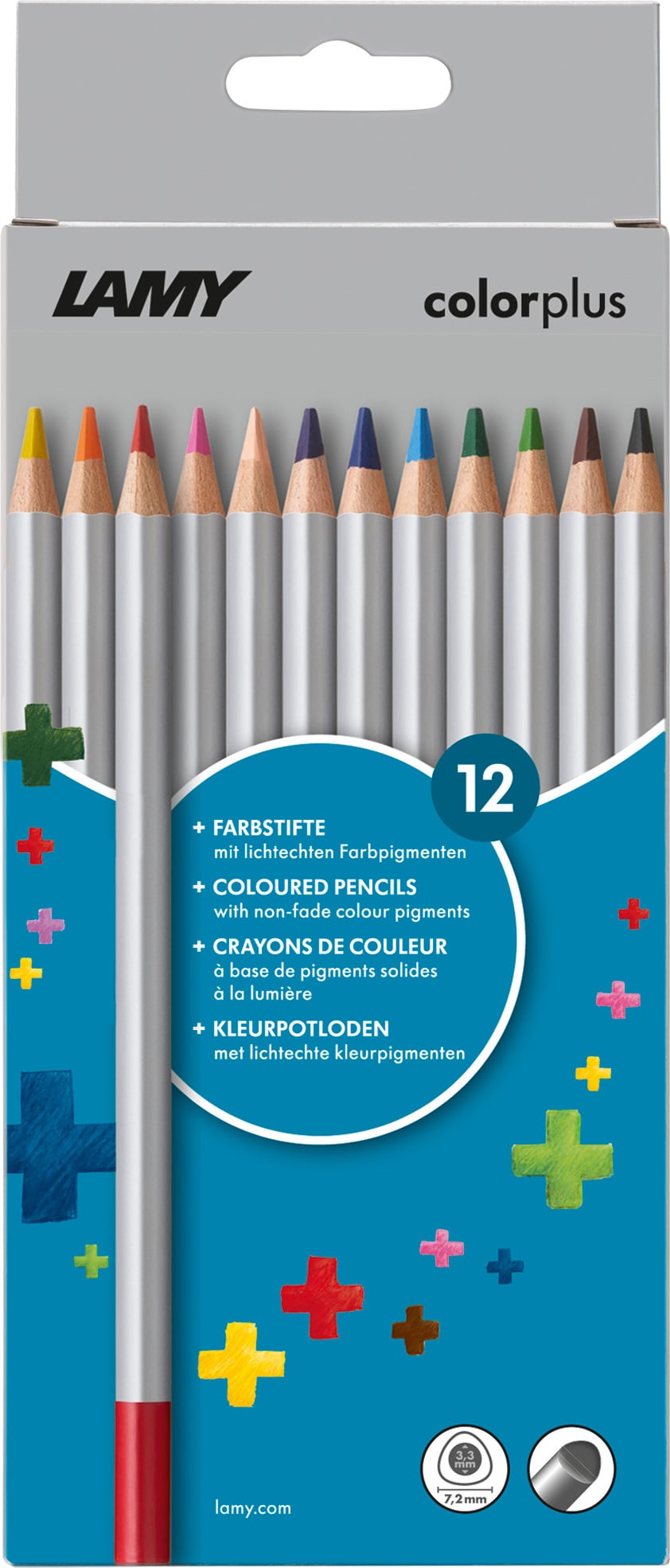 Colourplus Buntstifte, 12 St.