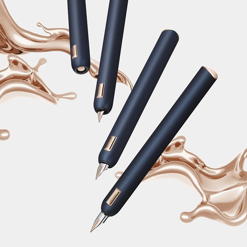 Dialog CC 081 Stylo-Plume, pointe EF, blanc