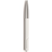 Długopis Noto biało-srebrny
