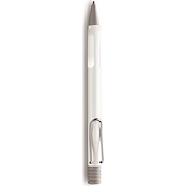 Długopis Safari biały z niebieskim wkładem