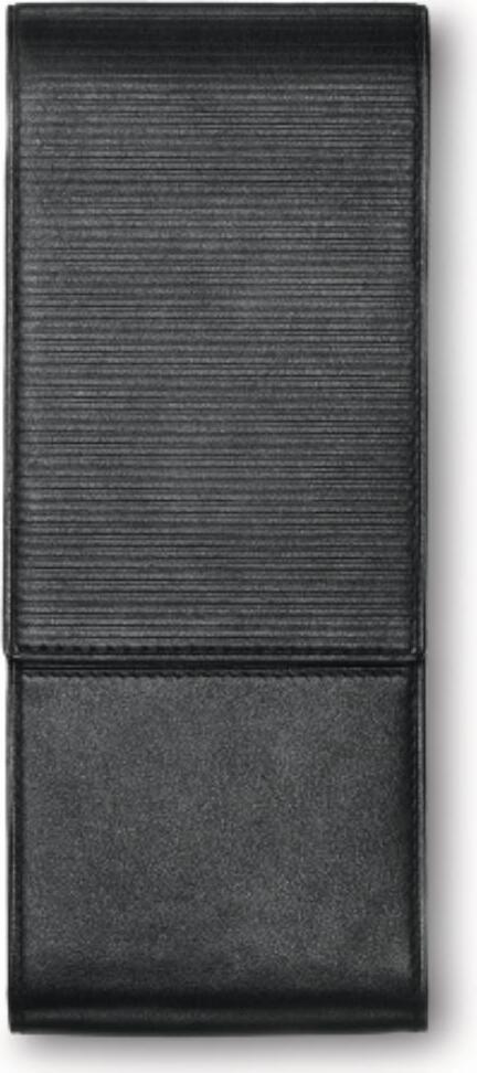 Lamy Etui für Füllfederhalter oder Kugelschreiber gestreift schwarz mit 3 Trennfächern