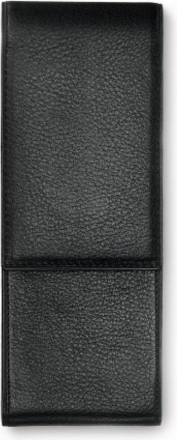 Lamy Etui für Füllfederhalter oder Kugelschreiber glatt schwarz mit 2 Trennfächern