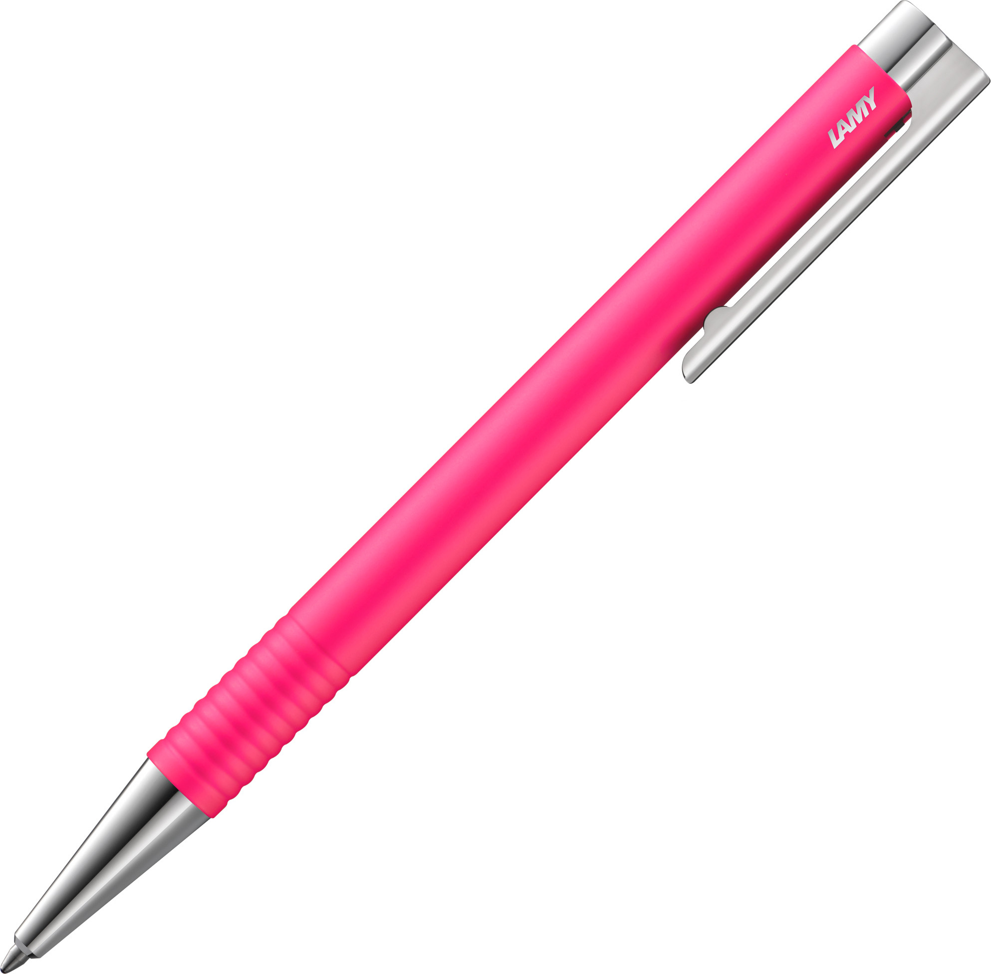 Lamy Logo Lx Kugelschreiber, leuchtendes Rosa, mit schwarzer Mine