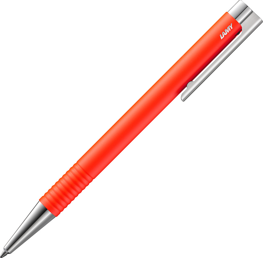 Lamy Logo Lx Στυλό, φωτεινό πορτοκαλί, με μαύρο μελάνι