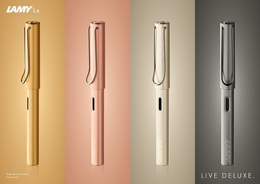 Lamy LX Nalivpero Vrh B ružičasto zlato