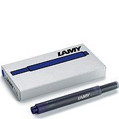 Lamy T10 Fountain pen ink cartridges navy blue 5 pcs