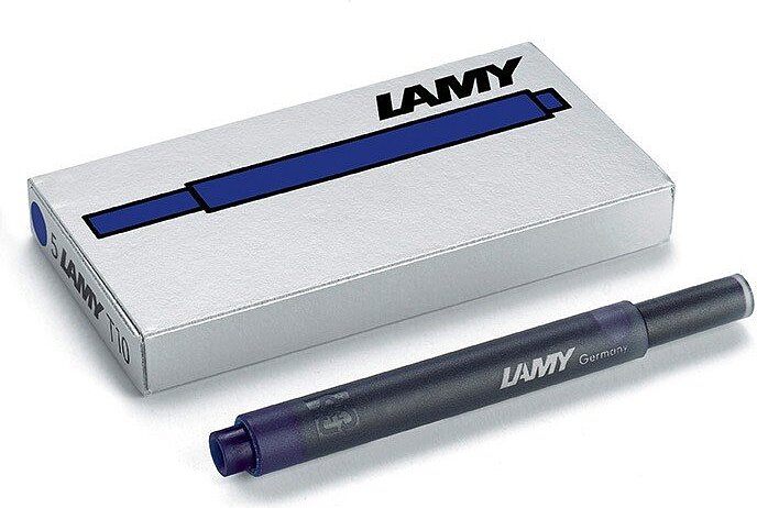 Lamy T10 Tindikassetid tumesinine 5 tk.