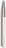 Pero Noto bielo-strieborné