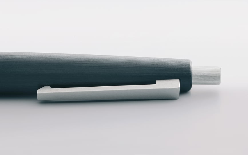 Pluma Estilográfica 2000, de acero inoxidable cepillado, trazo BB