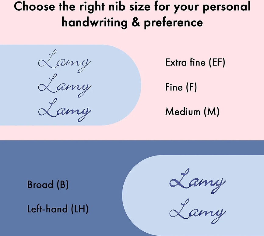 Pluma Estilográfica Safari, plumín M, rosa claro