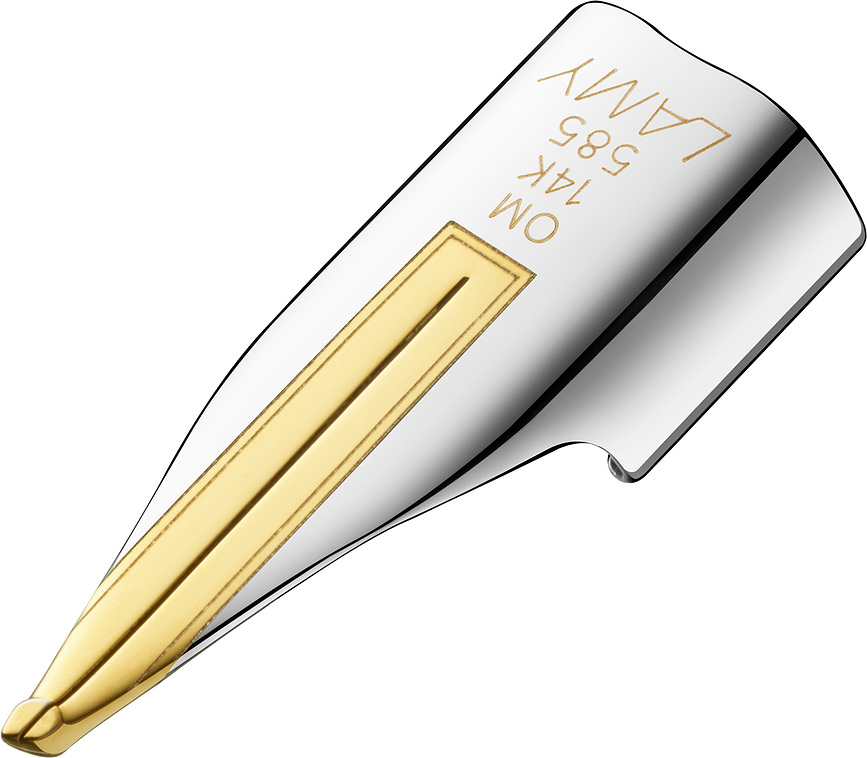 Plumín de oro de 14 quilates Lamy Z56 OM, para pluma estilográfica