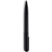Rutulinis rašiklis Imporium su juodu spaustuku juodai matinės spalvos