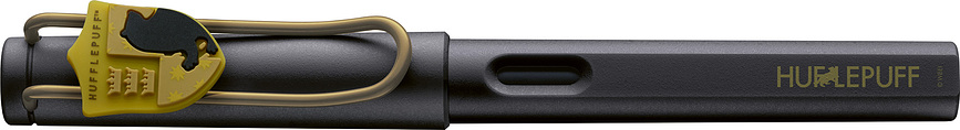 Safari Harry Potter Hufflepuff Stylo Plume, M, jaune foncé