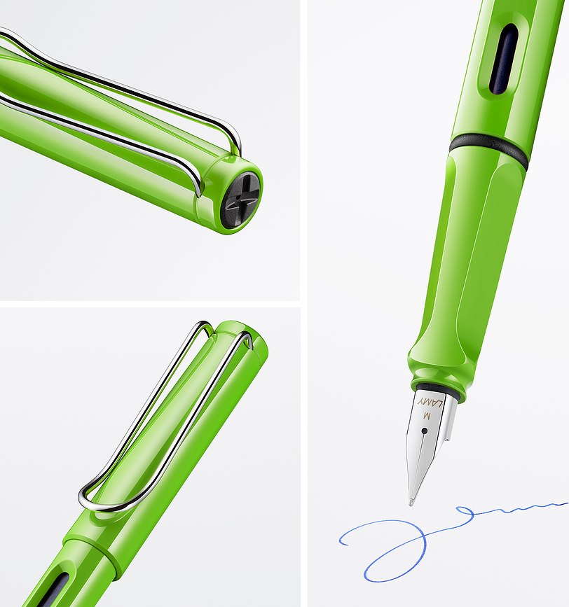 Safari LH Stylo Plume, vert