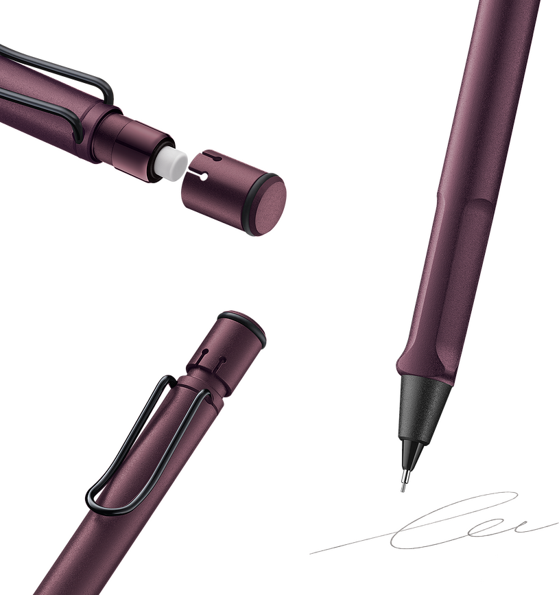 Safari Μηχανικό Μολύβι, 0,5 mm, σκούρο μωβ