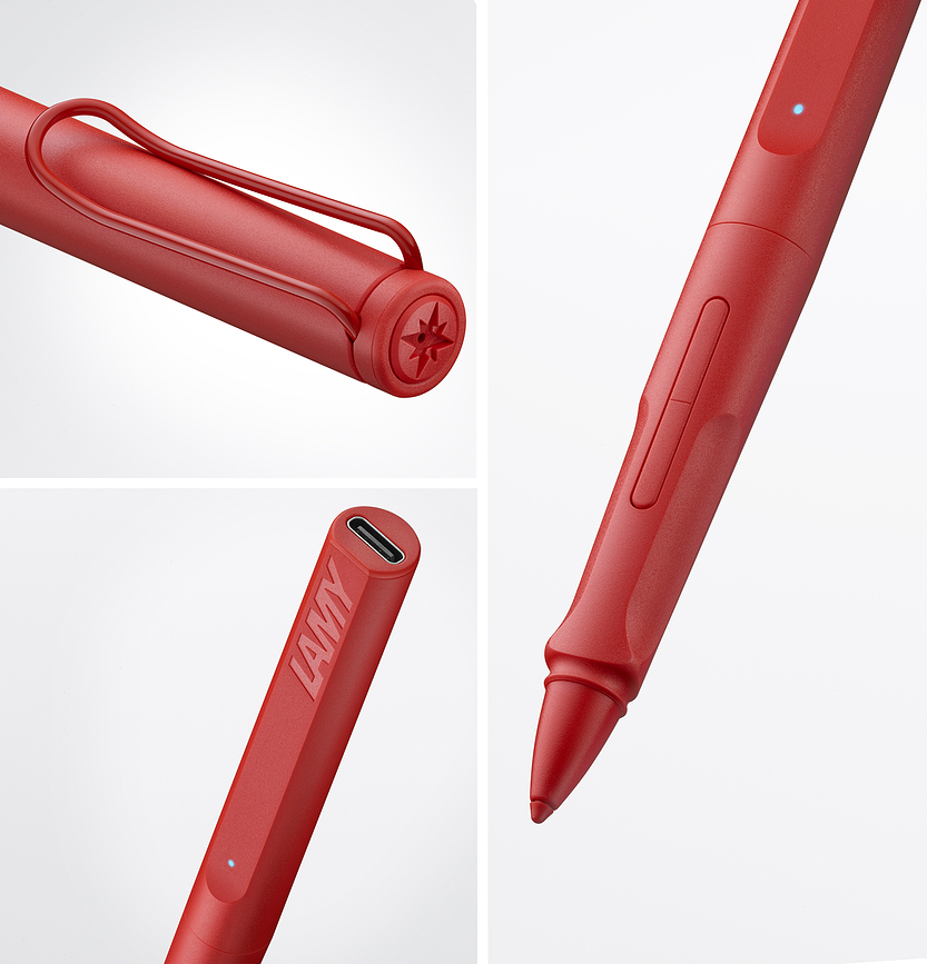 Safari Note+ Stylo Numérique, noir acier