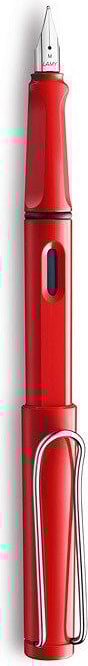 Safari Stylo Plume F, rouge