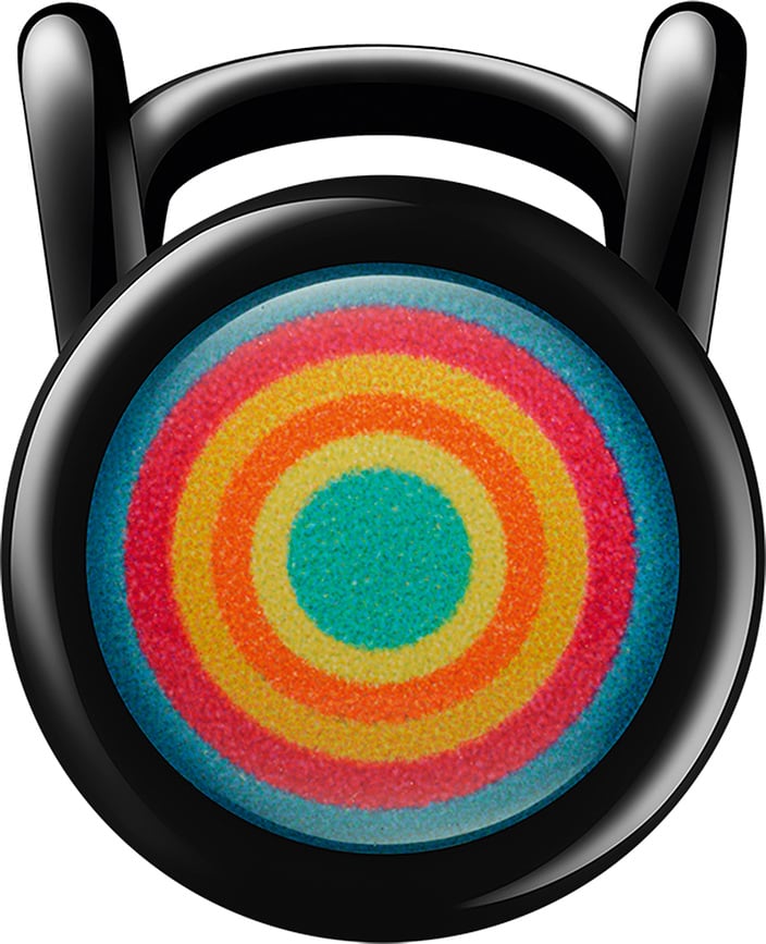 Safari Stylo Plume plume M, noir, avec set de 6 anneaux colorés