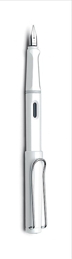 Safari Stylo Plume, Pointe M, blanc