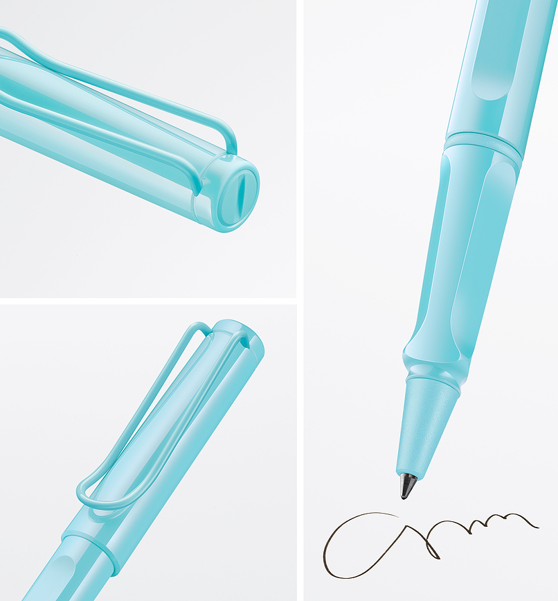 Safari Στυλό Rollerball M, πράσινο, με μπλε ανταλλακτικό